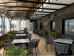 Restaurant o un lloc per menjar a Hotel Nuvo