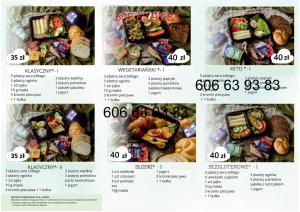 a flyer for a store with different types of food at Eko Dworek tylko 1500m do wejścia Energylandii in Zator