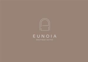 a logo for a furniture store with a door at Eunoia Suites in Krotiri