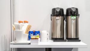 a shelf with two heaters on top of it at Holiday Inn Express & Suites - Ensenada Centro by IHG in Ensenada
