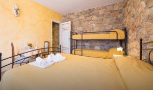Двуетажно легло или двуетажни легла в стая в Villa Brezza Marina