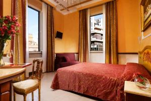 Krevet ili kreveti u jedinici u objektu Hotel Principessa Isabella Još 37 fotografija
