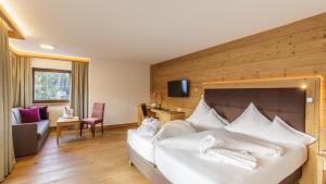 Voodi või voodid majutusasutuse Hotel Plattenhof toas
