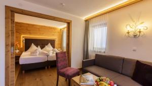 Voodi või voodid majutusasutuse Hotel Plattenhof toas
