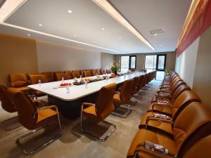 a large conference room with a long table and chairs at Xanadu International Resort in Koh Rong Sanloem +171 photos