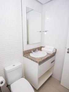 Ένα μπάνιο στο Residencial Villa Lobos