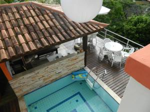 Vista de la piscina de Casa Vista Praia Geribá o alrededores