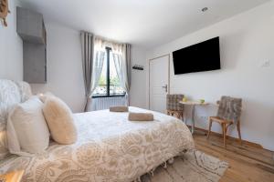 Televisor o centre d'entreteniment de Chambre - Vue sur Alignements