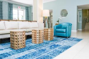 Posezení v ubytování Dorchester Hotel & Suites