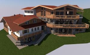 Budova, kde se apartmán nachází