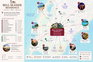 a map of the baltimore island science institute at Bell Seaside Luxury Villa in Rawai Beach