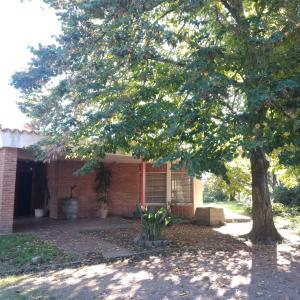a house with a tree in front of it at Chalet de Irurtia in Carmelo