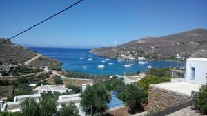 a view of a bay from a house at Serenity Maisonnette in Otziás