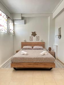 Llit o llits en una habitació de Villa Damis - Levanda