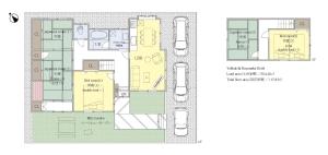 a floor plan of a house at Miraie Yokkaichi Hazunaka in Yokkaichi