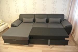Posezení v ubytování Piramida Apartments