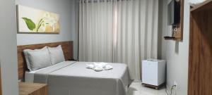 Krevet ili kreveti u jedinici u okviru objekta Hotel Kalimera