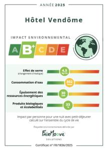 eine Grafik des Hotel Verona Logos in der Unterkunft Hôtel Vendôme in Nizza