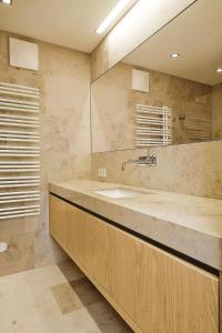 Koupelna v ubytování Hotel-Pension Hoferhaus