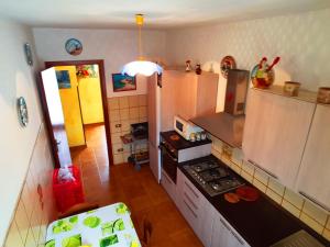 Dapur atau dapur kecil di Attico Sabbia