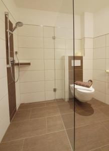 Łazienka w obiekcie Hinterburgschwaig Hof