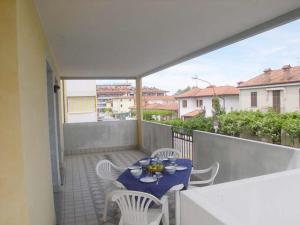A balcony or terrace at Zancan Appartament