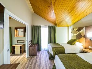 Hotel Princesa Parc客房内的一张或多张床位