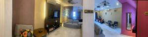 a view of a living room with a waiting room at Dotties House in Subang Jaya