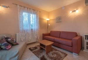 Posezení v ubytování Villa Bakica