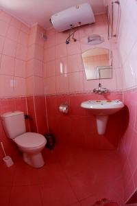 Bathroom sa Hotel Akre
