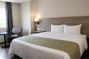 Llit o llits en una habitació de Hotel Nuvo 40 fotos més