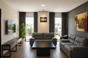 Zona d'estar a Hotel Nuvo