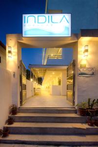 a building with a sign that reads india at Indila Boracay in Boracay