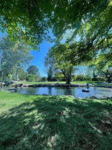 a view of a river with boats in it at נופי דפנה in Dafna +3 photos