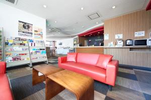 Posezení v ubytování Hotel Select Inn Sano-Ekimae