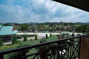 a view from the balcony of a resort at Rayong Royal Residence in Ban Chang +100 photos