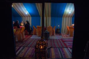Restaurace v ubytování Auberge Sahara Garden