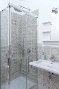 Koupelna v ubytování B&B Domus Aurea