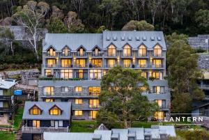 an aerial view of an apartment building at Lantern 22 - Balcony in Thredbo