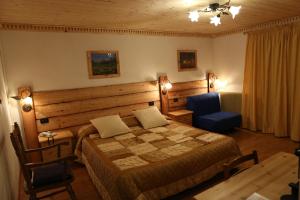 Postel nebo postele na pokoji v ubytování Albergo Centrale