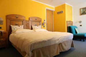 Voodi või voodid majutusasutuse Albergo Centrale toas