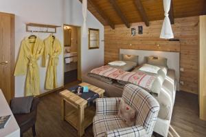 Letto o letti in una camera di Hotel Restaurant Bürchnerhof