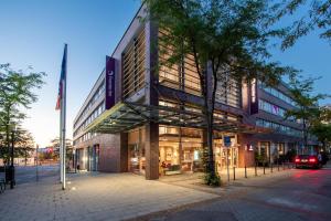 a building on the side of a street at Premier Inn Essen City Limbecker Platz in Essen
