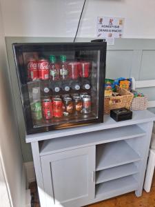 a drink cooler in a store with drinks at Barbican Paignton in Paignton