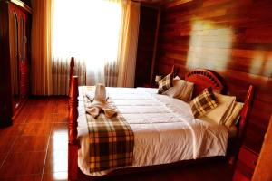 Cama ou camas em um quarto em Ecolodge Don Felix