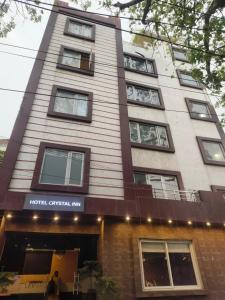 a building with the hotel gypsy inn at Hotel Crystal Inn in Lucknow +18 photos