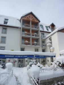 Logis Hôtel L'Auzeraie durante o inverno