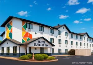 a rendering of the hotel burleigh inn at Hotel Butler Inn in Butler