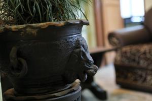 Area soggiorno di Bed and Breakfast Thamel