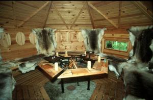 Posezení v ubytování Landhaus Dreesen